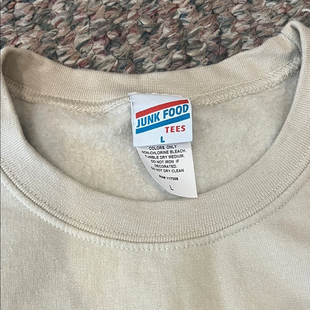 Junk food clothing Ford Bronco beige Graphic Sweatshirt - Picture 3 of 3